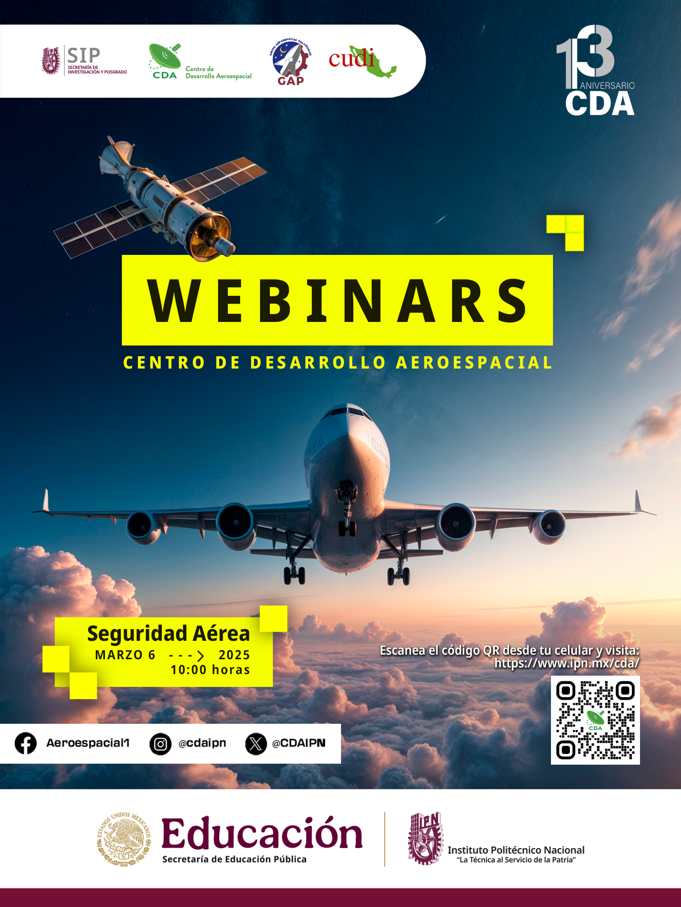 Webinar: Seguridad Aérea