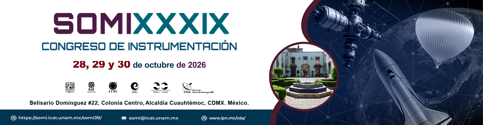 Conferencia SOMI XXXIX sobre instrumentación y medición