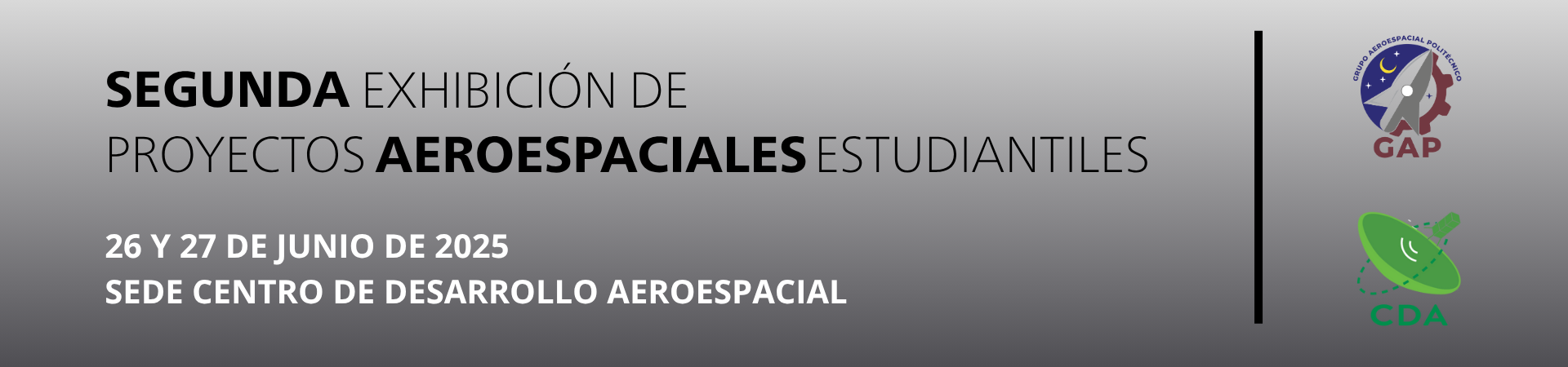 2da Exhibisión de Proyectos Aeroespaciales Estudiantiles