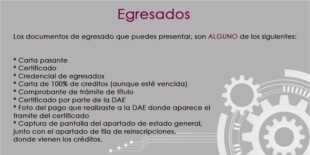 Egresados