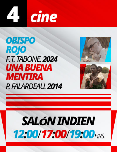 Cine en El Queso, Jueves 4 de diciembre de 2025