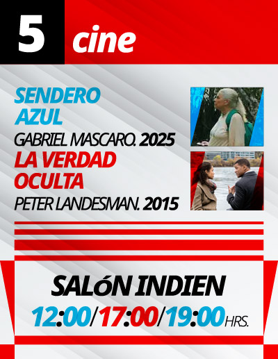 Cine en El Queso, Viernes 5 de diciembre de 2025