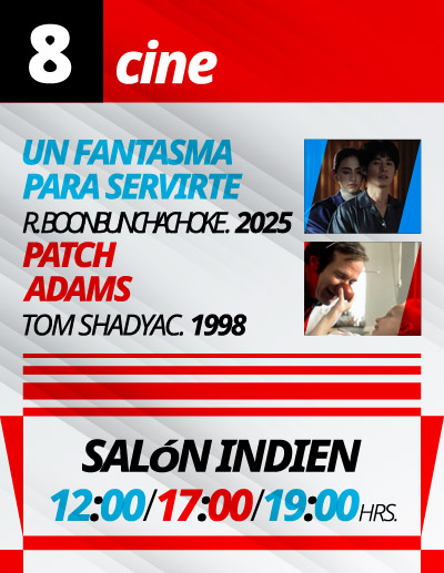 Cine en El Queso, Lunes 8 de diciembre de 2025