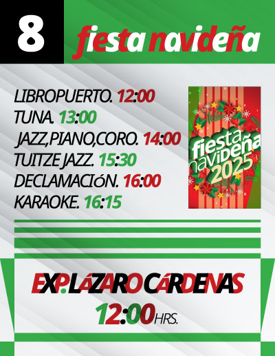 Más Cultura IPN, Lunes 8 de diciembre de 2025