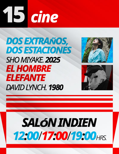 Cine en El Queso, Lunes 15 de diciembre de 2025