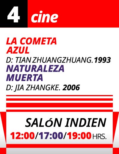 Cine en El Queso, Viernes 4 de julio de 2025
