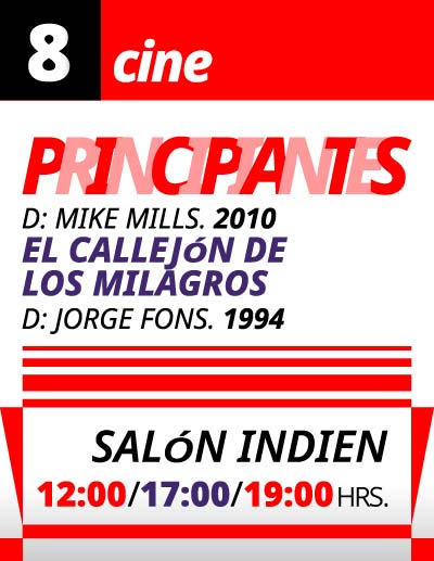 Cine en El Queso, Martes 8 de julio de 2025