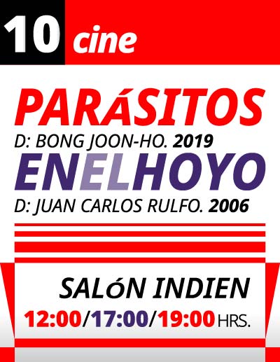 Cine en El Queso, Jueves 10 de julio de 2025