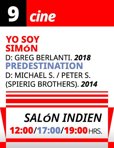 Cine en El Queso, Lunes 9 de junio de 2025