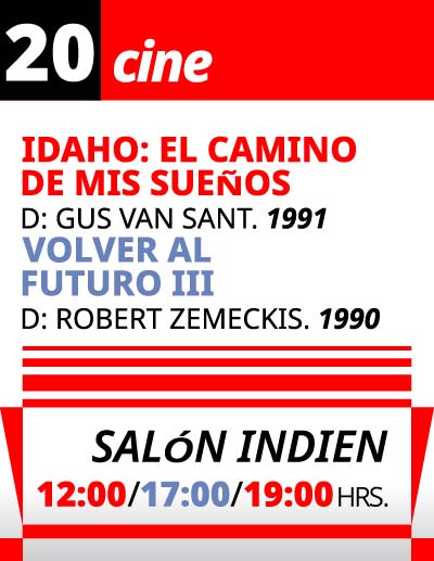 Cine en El Queso, Viernes 20 de junio de 2025