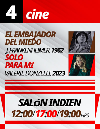 Cine en El Queso, Martes 4 de noviembre de 2025