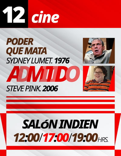 Cine en El Queso, Miércoles 12 de noviembre de 2025
