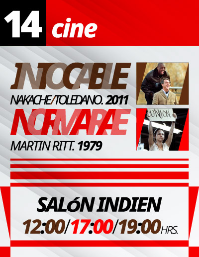 Cine en El Queso, Viernes 14 de noviembre de 2025