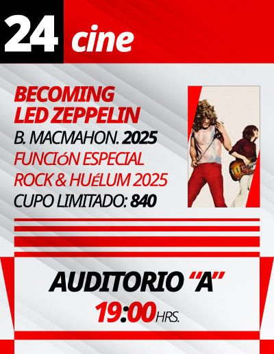 Cine en El Queso, Viernes 24 de octubre de 2025