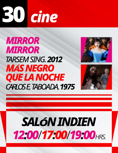 Cine en El Queso, Jueves 30 de octubre de 2025