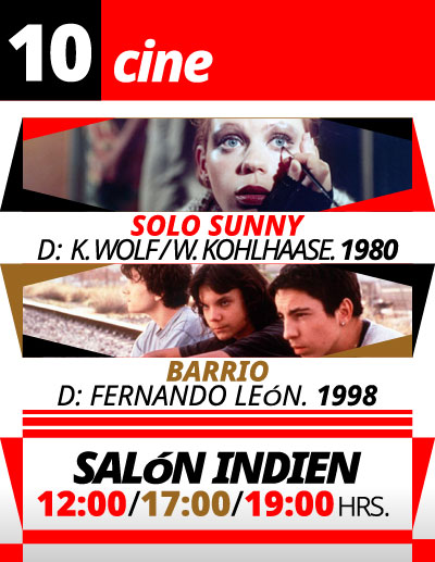 Cine en El Queso, Miércoles 10 de septiembre de 2025