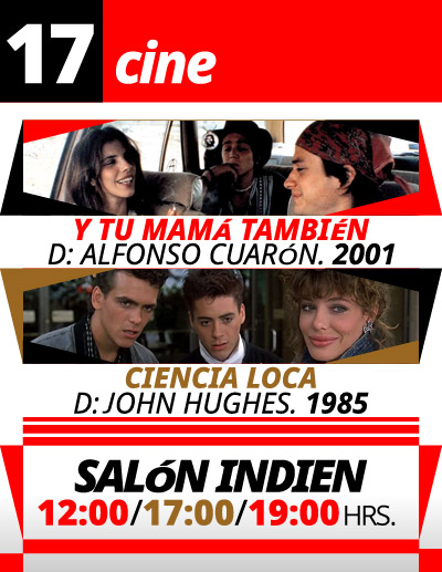 Cine en El Queso, Miércoles 17 de septiembre de 2025