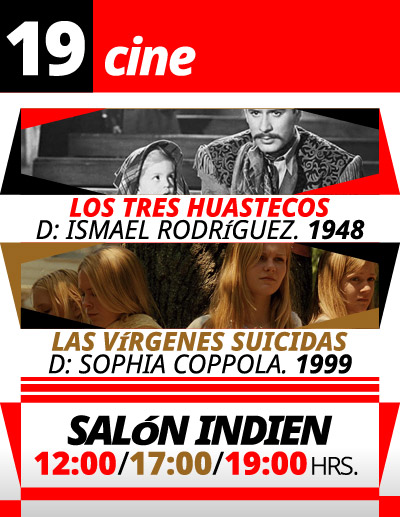 Cine en El Queso, Viernes 19 de septiembre de 2025