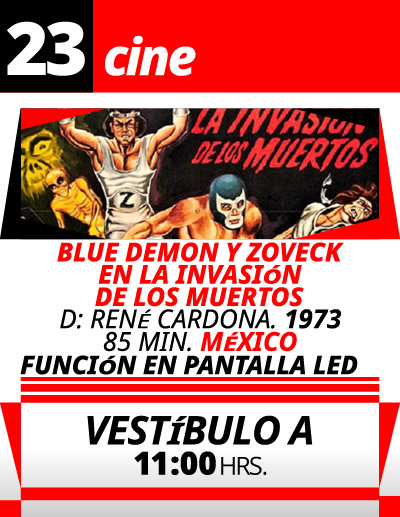 Cine en El Queso, Martes 23 de septiembre de 2025