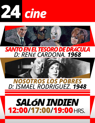Cine en El Queso, Miércoles 24 de septiembre de 2025