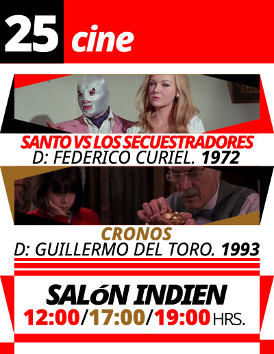 Cine en El Queso, Jueves 25 de septiembre de 2025