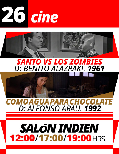 Cine en El Queso, Viernes 26 de septiembre de 2025