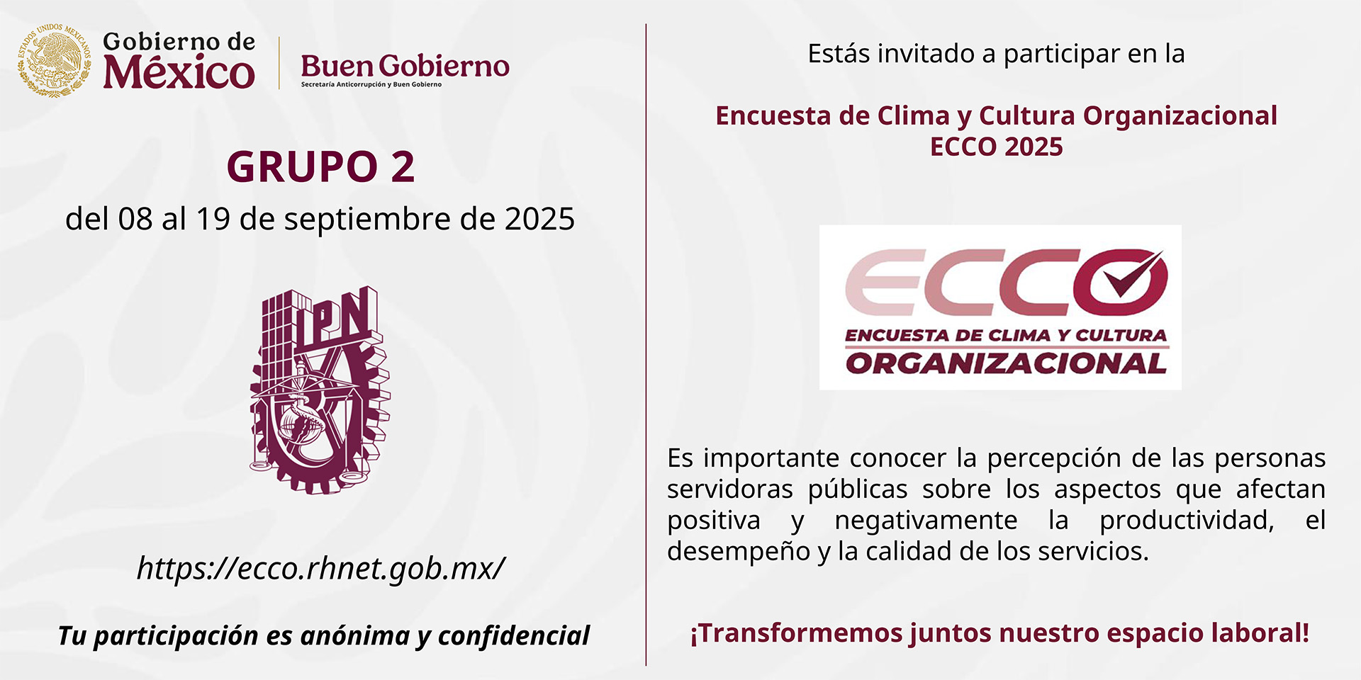 Encuesta de Clima y Cultura Organizacional 2025