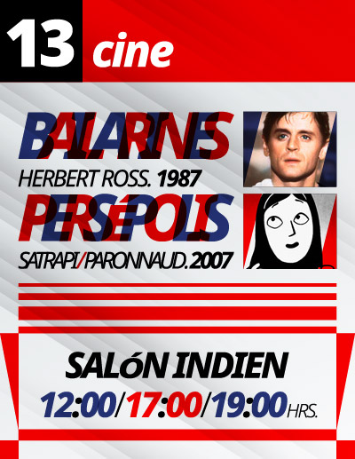 Cine en El Queso, Lunes 13 de abril de 2026