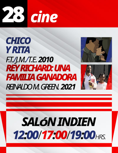 Cine en El Queso, Martes 28 de abril de 2026