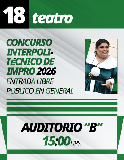 Más Cultura el IPN, Martes 18 de agosto de 2026