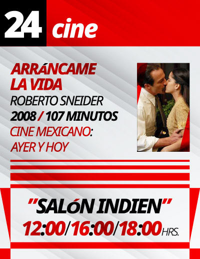 Cine Gratuito en el IPN, Lunes 24 de agosto de 2026