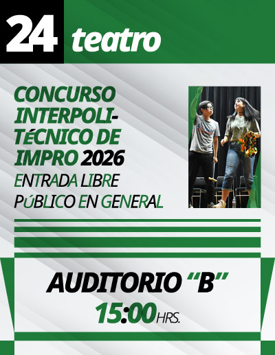 Más Cultura el IPN, Lunes 24 de agosto de 2026