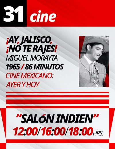 Cine Gratuito en el IPN, Lunes 31 de agosto de 2026