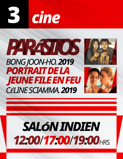 Cine en El Queso, Lunes 3 de febrero de 2026