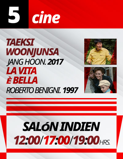 Cine en El Queso, Jueves 5 de febrero de 2026