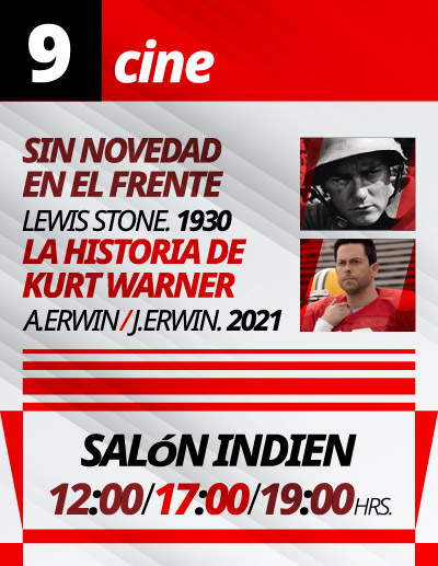 Cine en El Queso, Lunes 9 de febrero de 2026