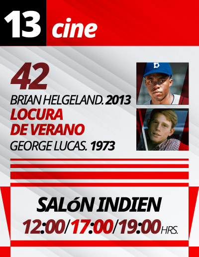 Cine en El Queso, Viernes 13 de febrero de 2026