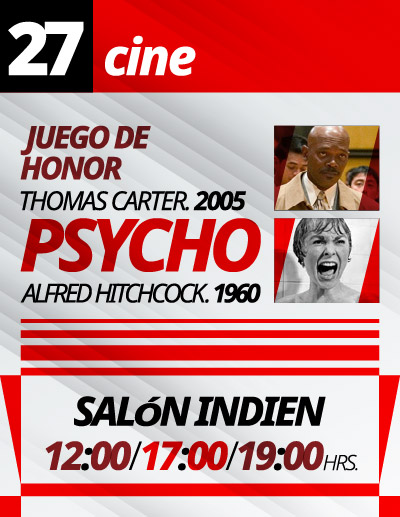 Cine en El Queso, Viernes 27 de febrero de 2026