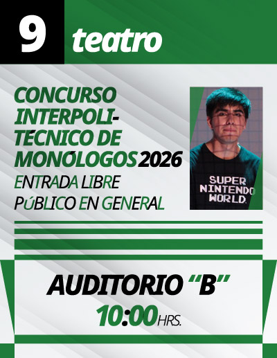 Más Cultura IPN, Jueves 9 de julio de 2026