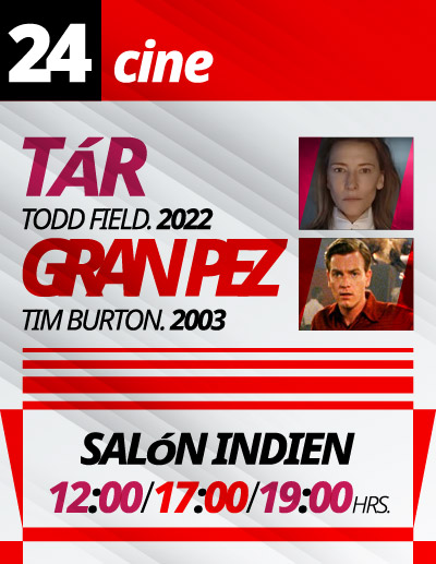 Cine en El Queso, Martes 24 de marzo de 2026