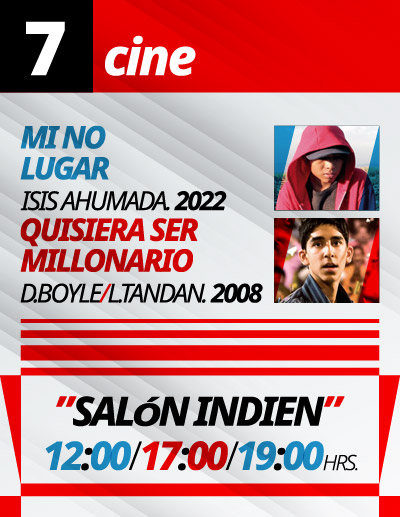 Cine en El Queso, Jueves 7 de mayo de 2026