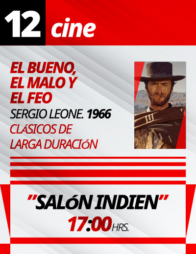 Cine en El Queso, Martes 12 de mayo de 2026