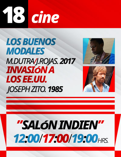 Cine en El Queso, Lunes 18 de mayo de 2026