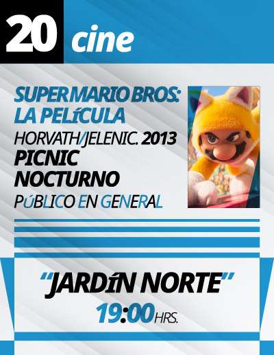 Cine en El Queso, Miércoles 20 de mayo de 2026