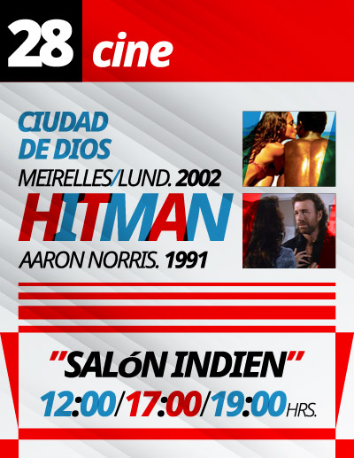 Cine en el Queso, Jueves 28 de mayo de 2026