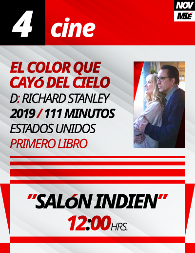 Cine Gratuito en el IPN, Miércoles 4 de noviembre de 2026