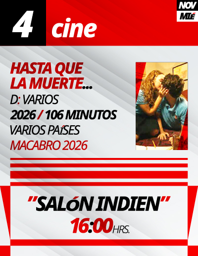 Cine Gratuito en el IPN, Miércoles 4 de noviembre de 2026