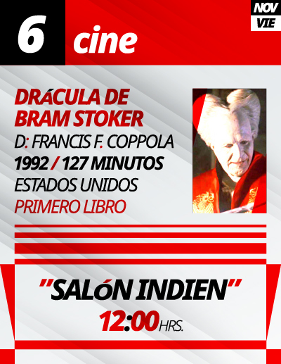 Cine Gratuito en el IPN, Viernes 6 de noviembre de 2026
