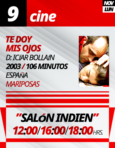 Cine Gratuito en el IPN, Lunes 9 de noviembre de 2026