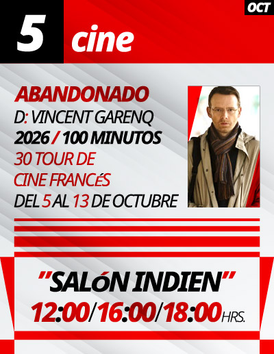 Cine Gratuito en el IPN, Lunes 5 de octubre de 2026